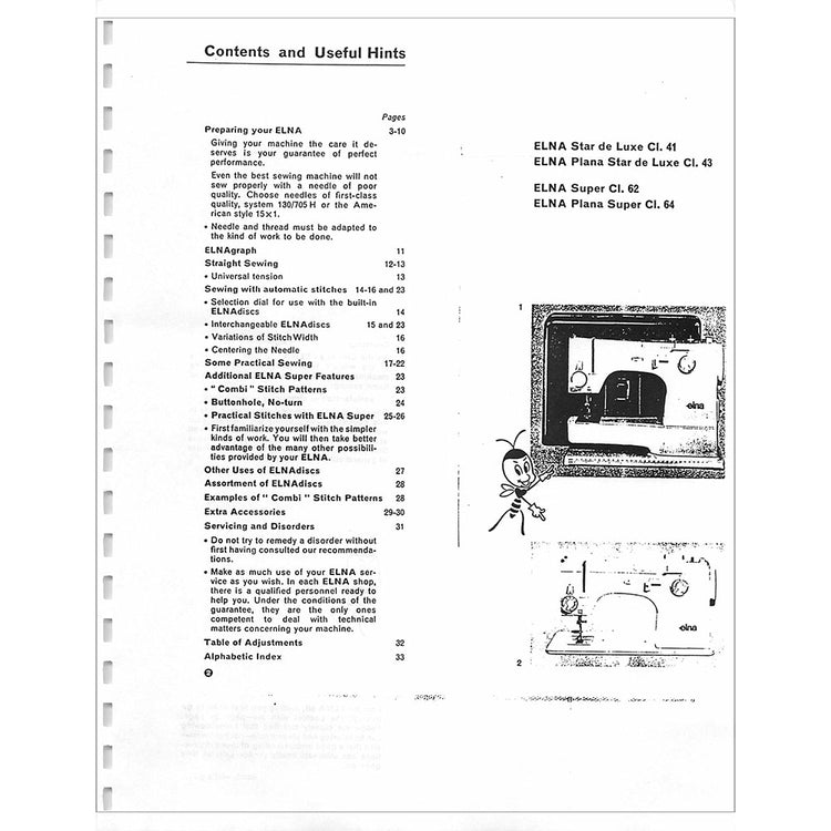 Elna 41 Instruction Manual image # 119174