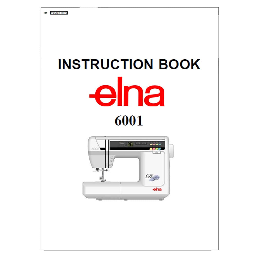 Elna 6001 Instruction Manual image # 119541