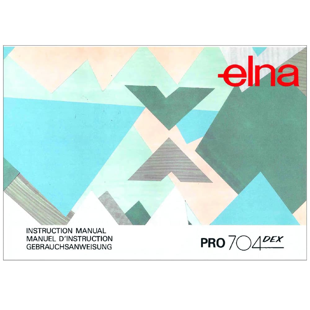 Elna 704DEX Instruction Manual image # 119332