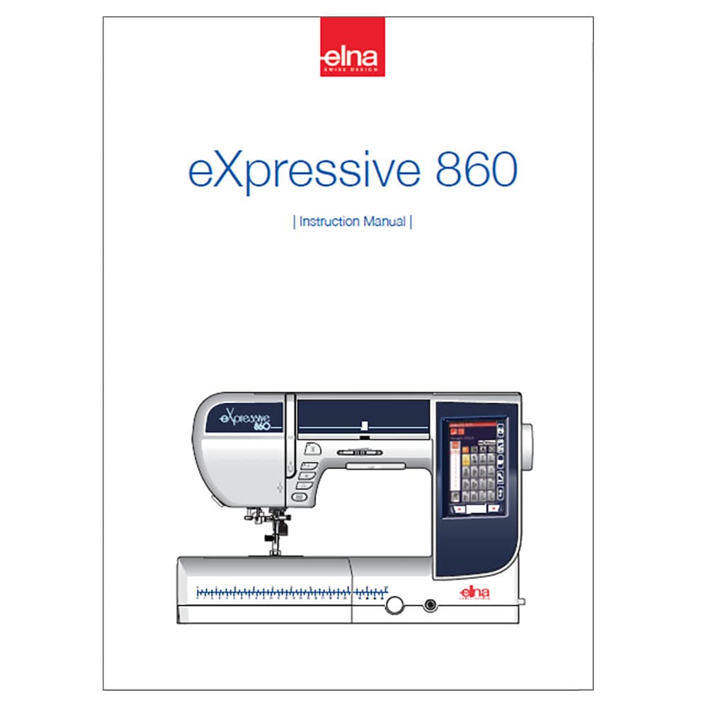 Elna eXpressive 860 Instruction Manual image # 119776