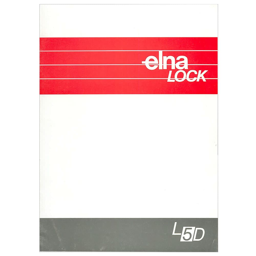 Elna L5D Serger Instruction Manual image # 119404