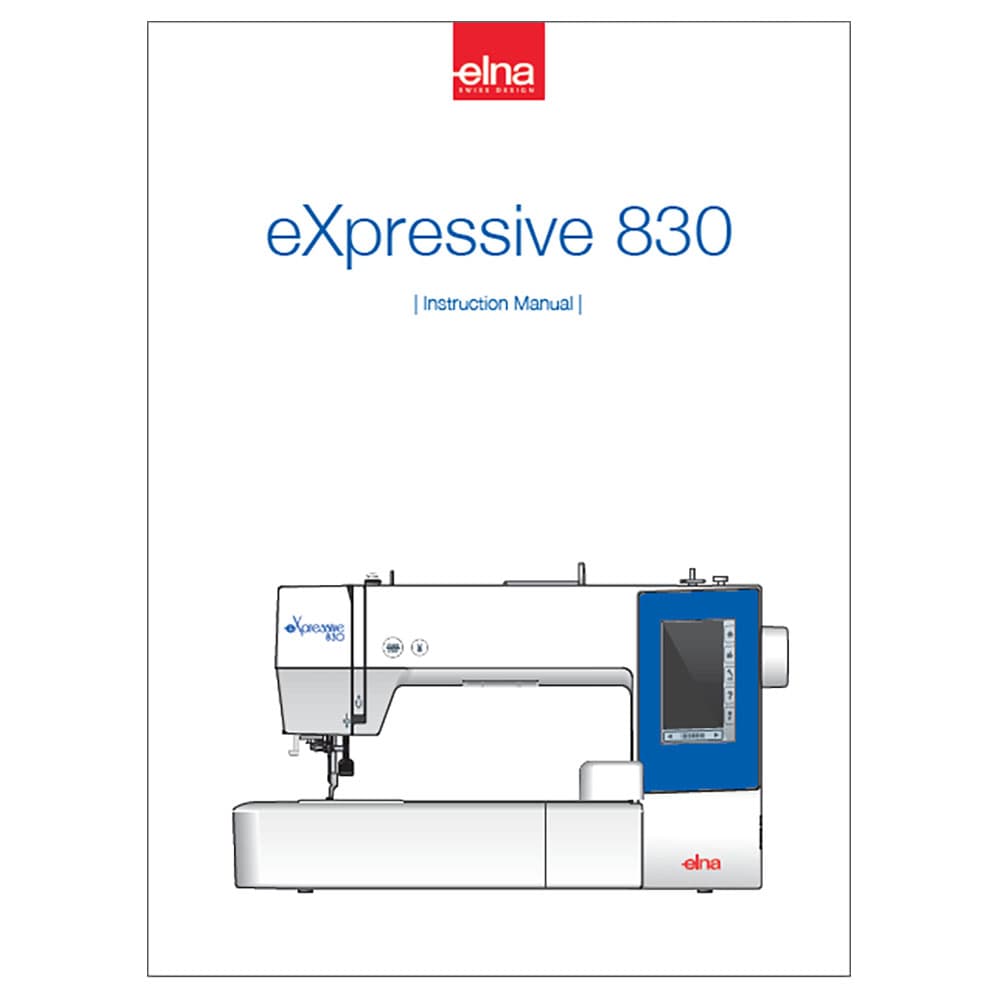 Elna 830 eXpressive Instruction Manual image # 119774