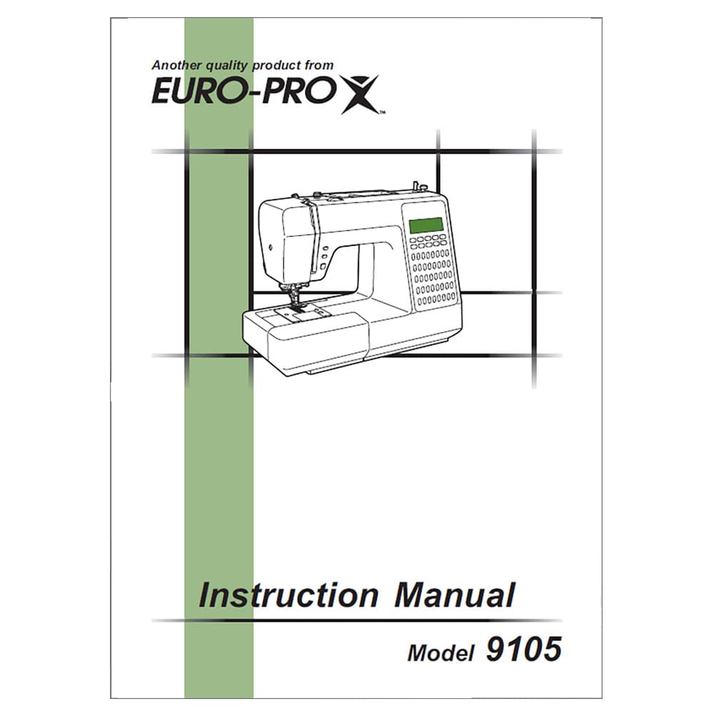 Euro Pro 9105 Instruction Manual image # 119823