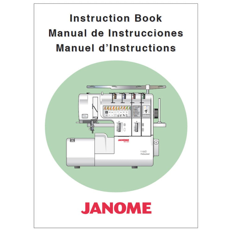 Janome 1100D Instruction Manual image # 119254
