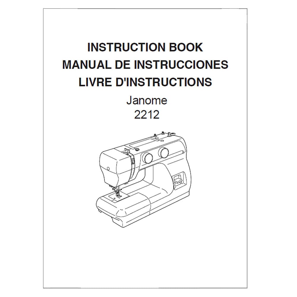 Janome 2212 Instruction Manual image # 119901