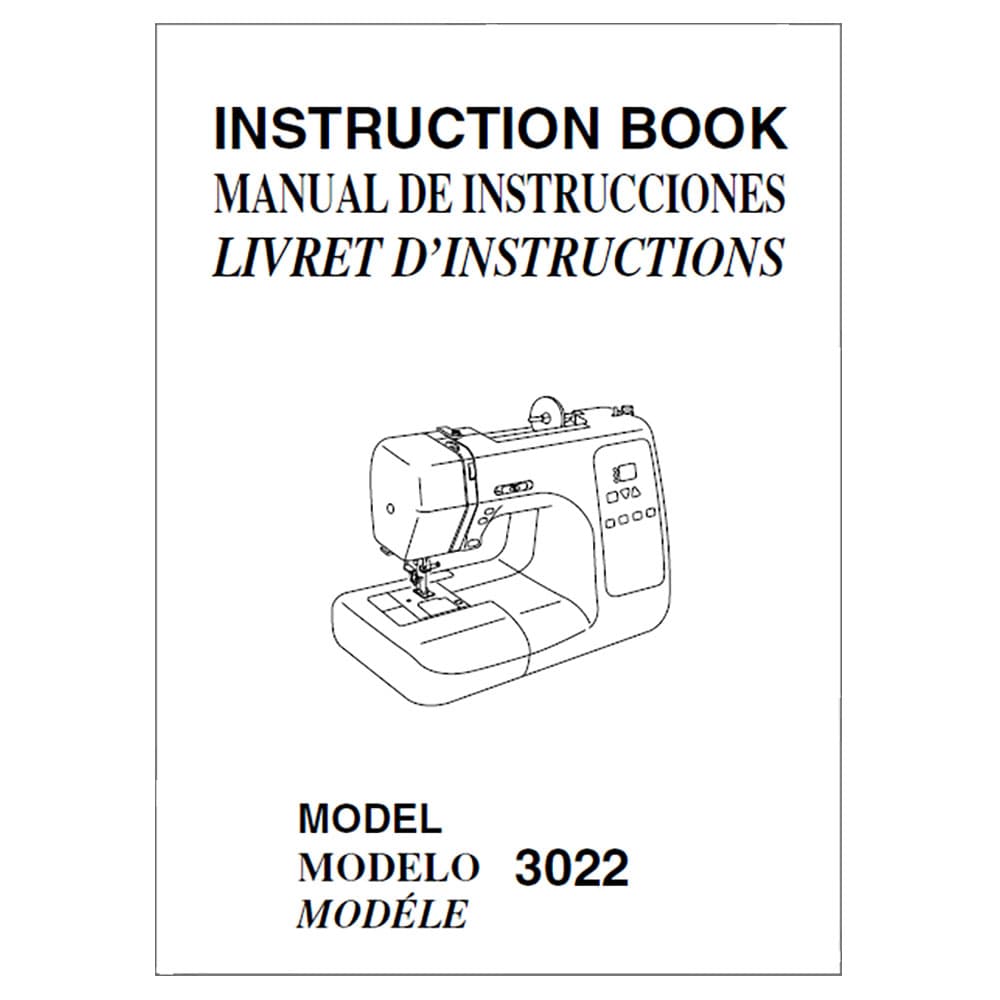 Janome 3022 Instruction Manual image # 119984