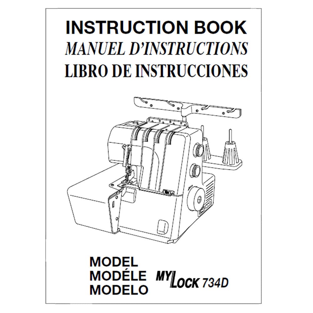 Janome 734D Instruction Manual image # 120205