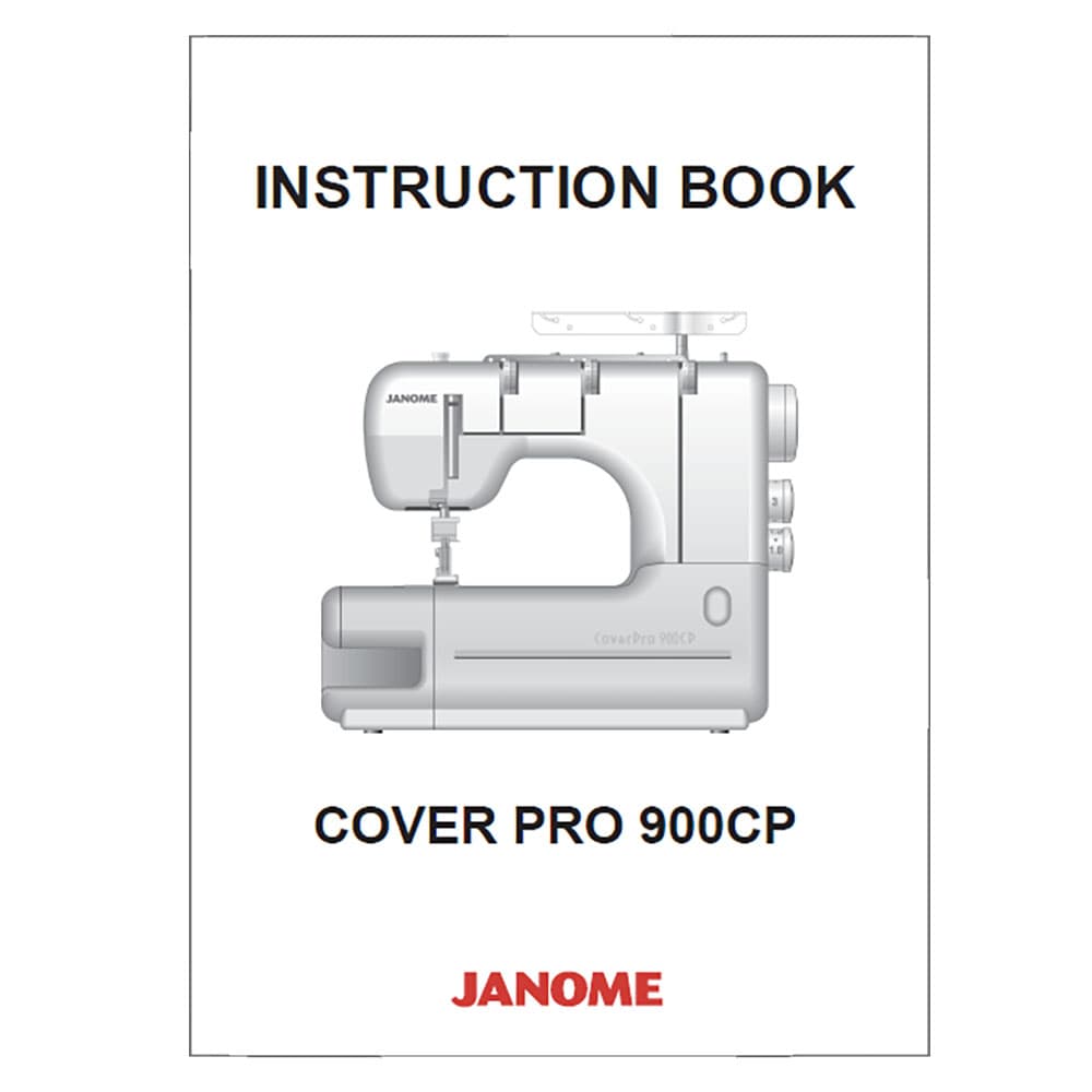 Janome CoverPro 900CP Instruction Manual