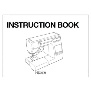 Instruction Manual, Janome HD3000 image # 120240
