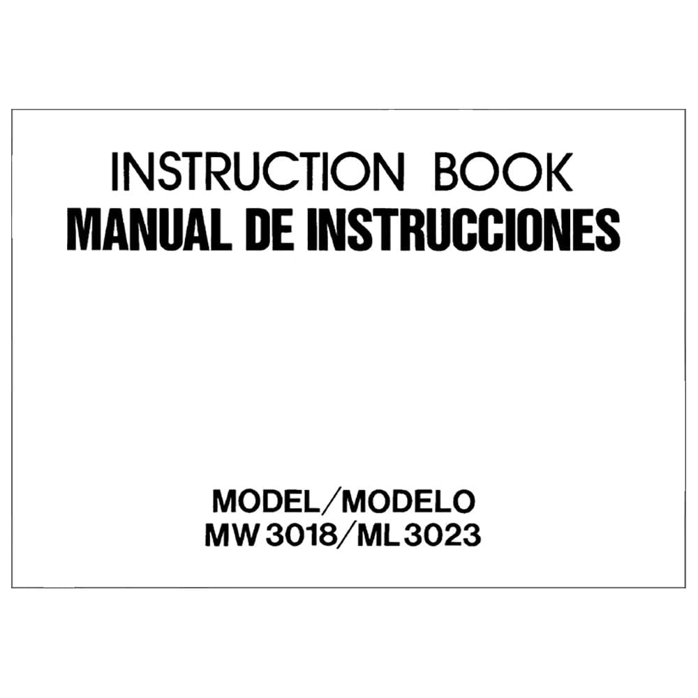 Janome ML3023 Instruction Manual image # 120055