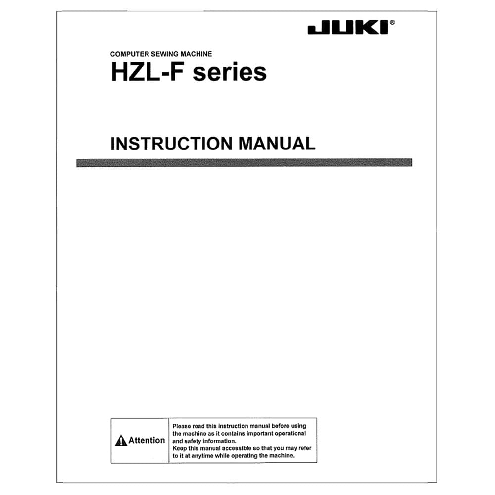 Juki HZL-F600 Instruction Manual image # 120655