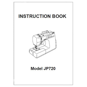 Janome JP720 Jem Platinum Instruction Manual image # 120546