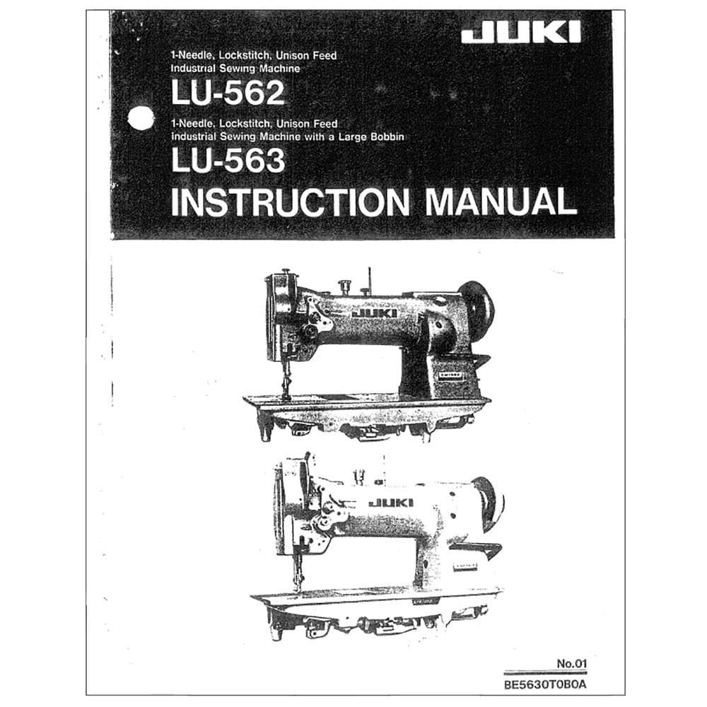 Juki LU-562 Instruction Manual image # 120610