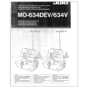 Juki MO-634DEV Instruction Manual image # 120593