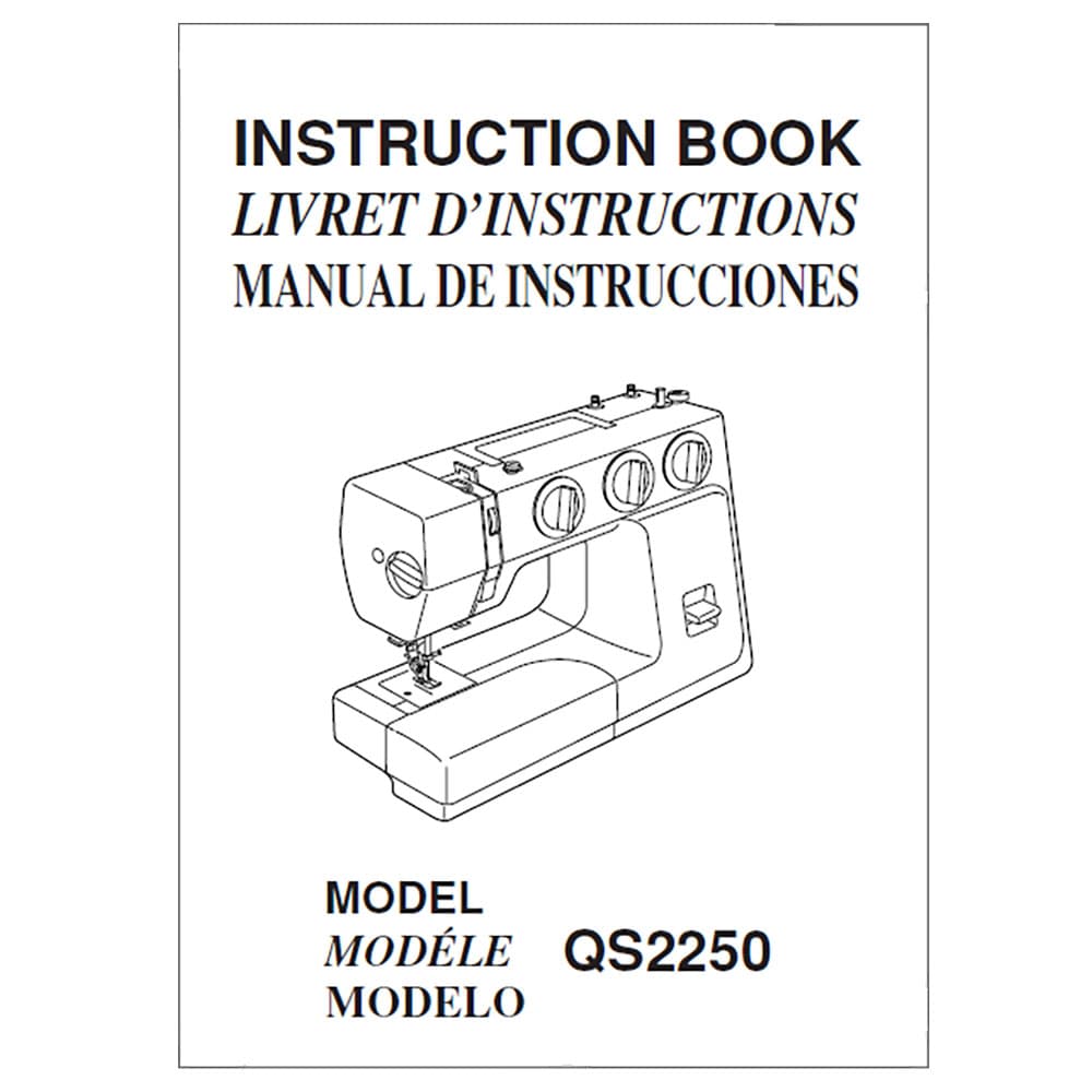 Janome QS2250 Instruction Manual image # 120579