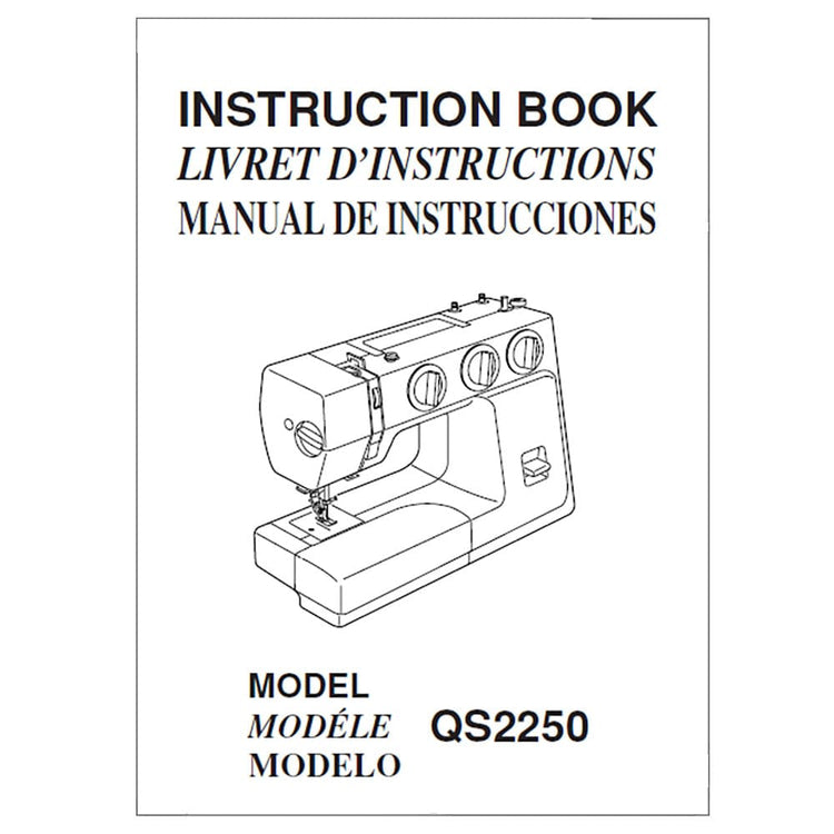 Janome QS2250 Instruction Manual image # 120579
