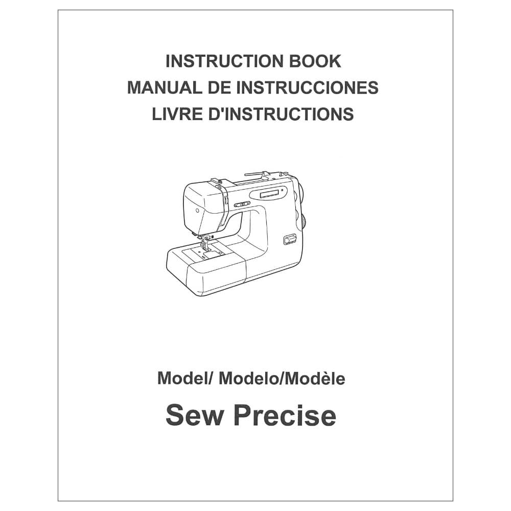 Janome Sew Precise Instruction Manual image # 117151