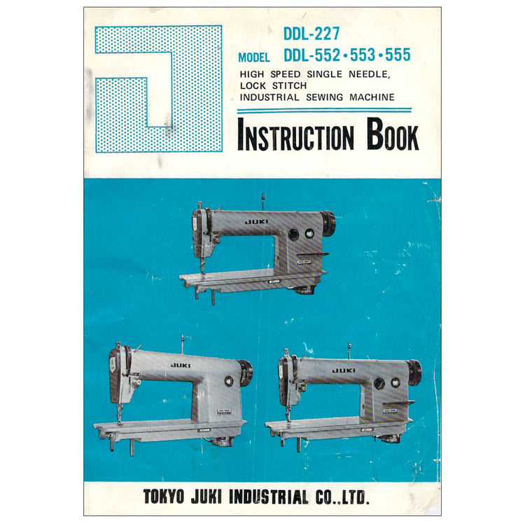 Juki DDL-555 Instruction Manual image # 119219