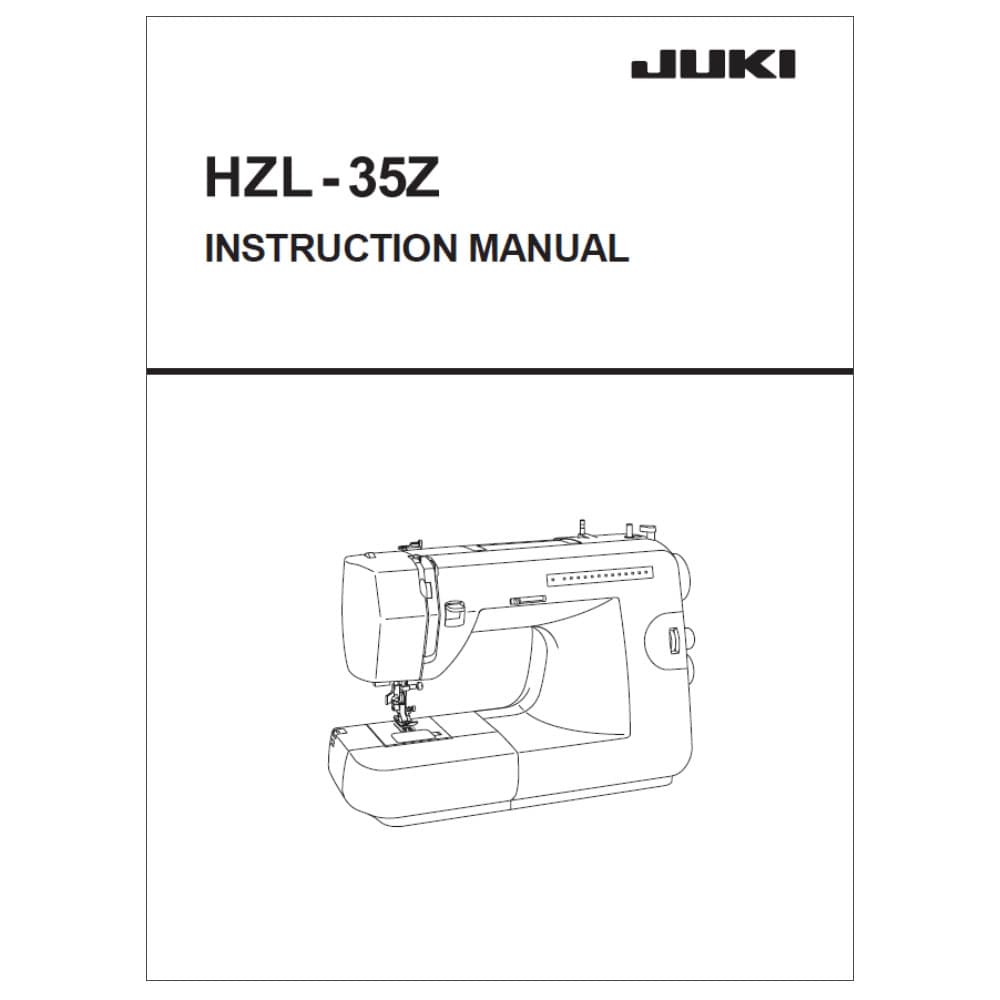 Juki HZL-35Z Instruction Manual image # 117112