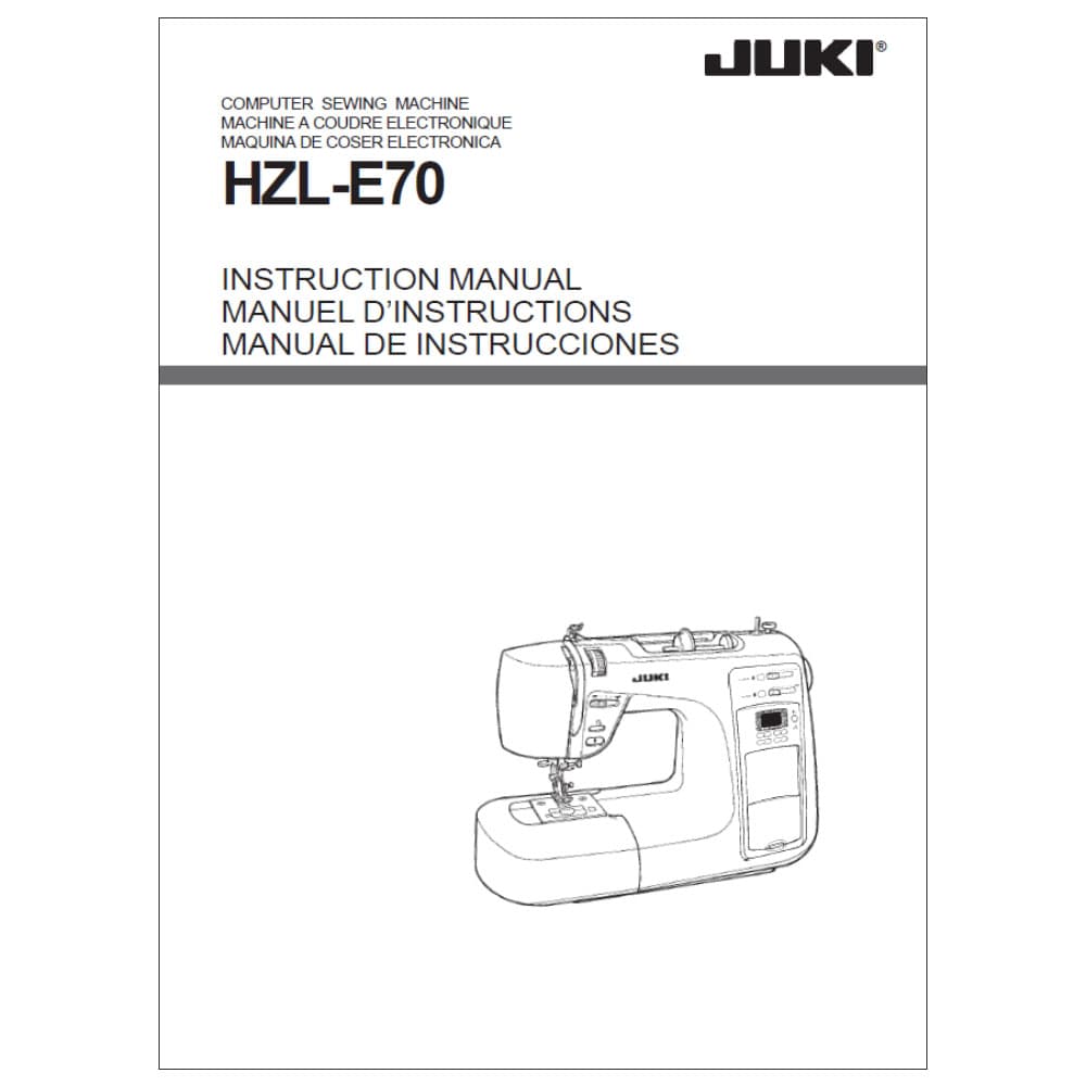 Juki HZL-E70 Instruction Manual image # 119197