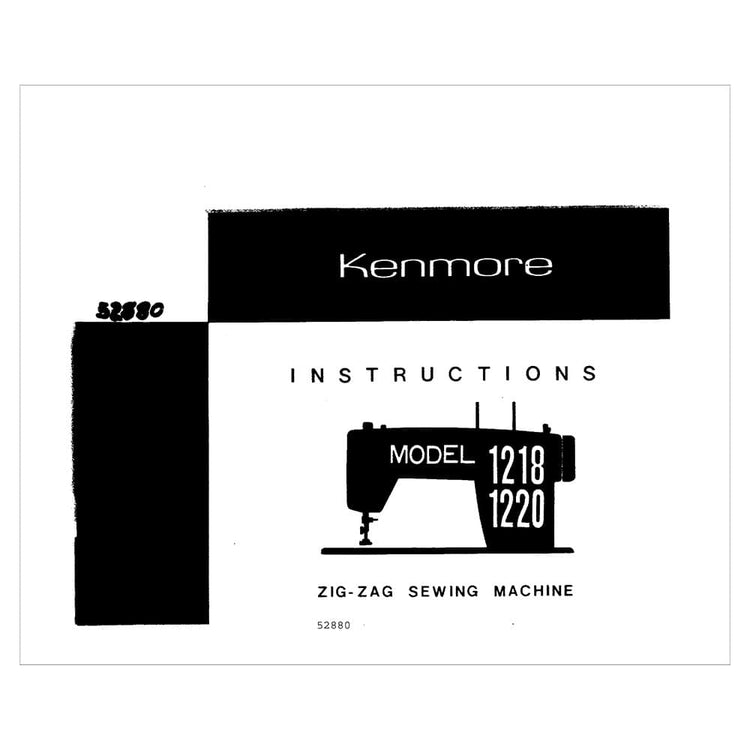 Kenmore 148.12200 Instruction Manual image # 120691