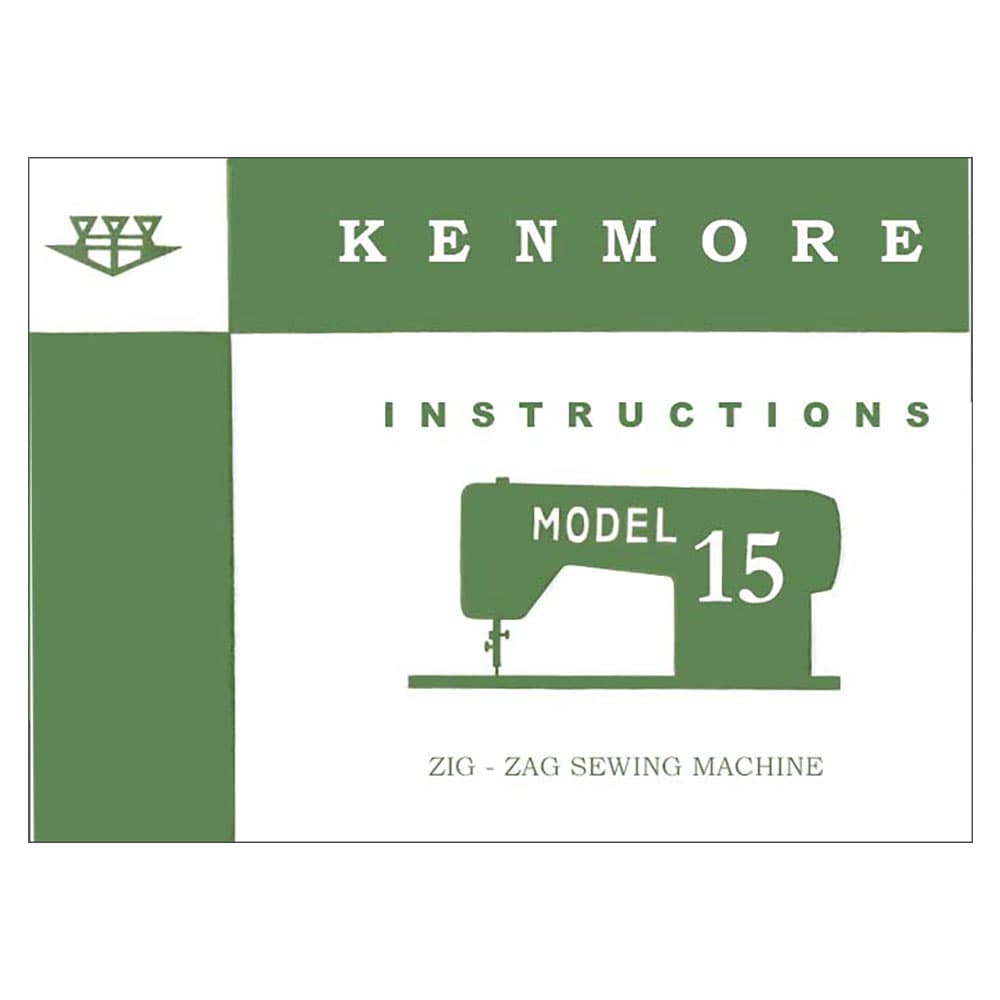 Kenmore 15 Instruction Manual image # 120707