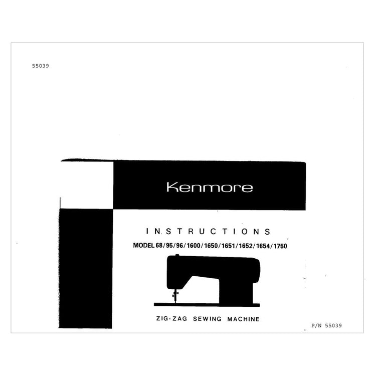 Kenmore 158.16000 Instruction Manual image # 120798