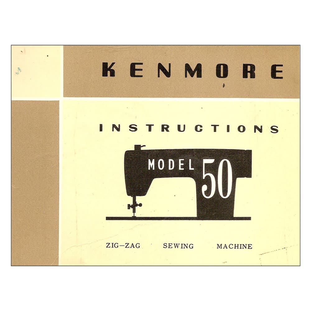 Kenmore 158.50 Models Instruction Manual image # 120993