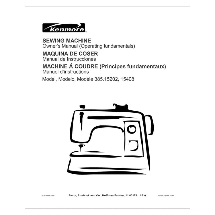 Kenmore 385.15202 Models Instruction Manual image # 121163