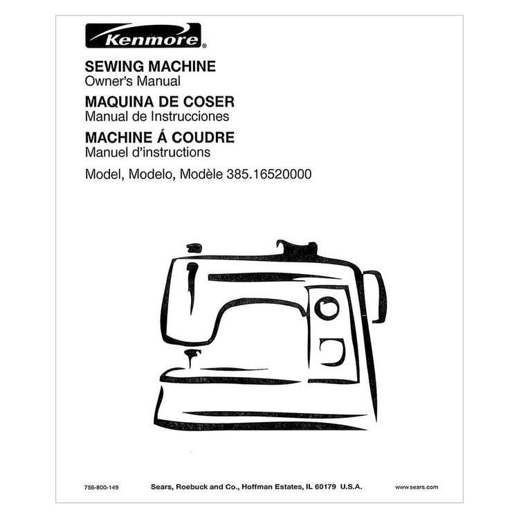 Kenmore 385.16520000 Instruction Manual image # 121208