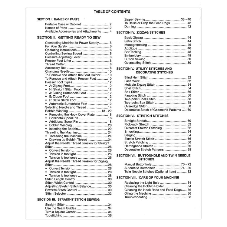 Kenmore 385.17124 Models Instruction Manual image # 121230