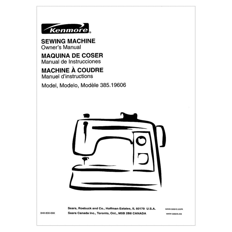 Kenmore 385.19606400 Instruction Manual image # 121408