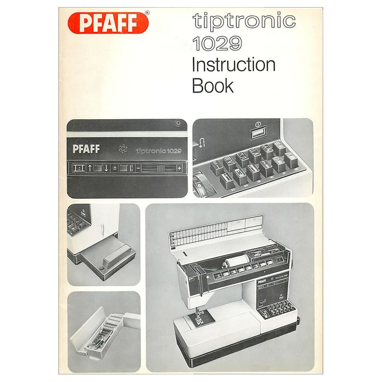 Pfaff Tiptronic 1029 Instruction Manual image # 122287