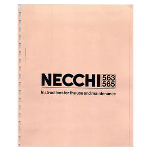 Necchi 565 Instruction Manual image # 121478