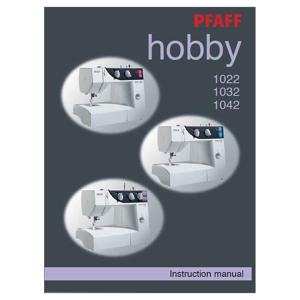 Pfaff Hobby 1032 Instruction Manual image # 122298