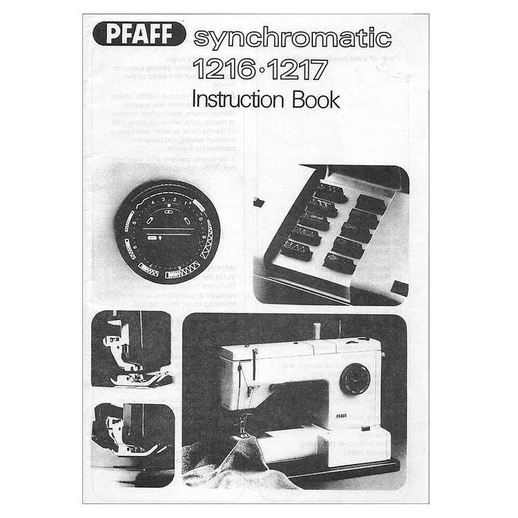 Pfaff Synchromatic 1216 Instruction Manual image # 122358