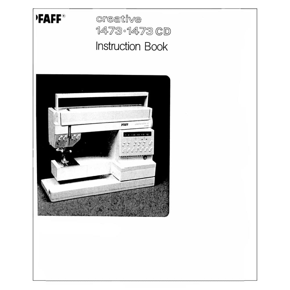 Pfaff Creative 1473 Instruction Manual image # 122411