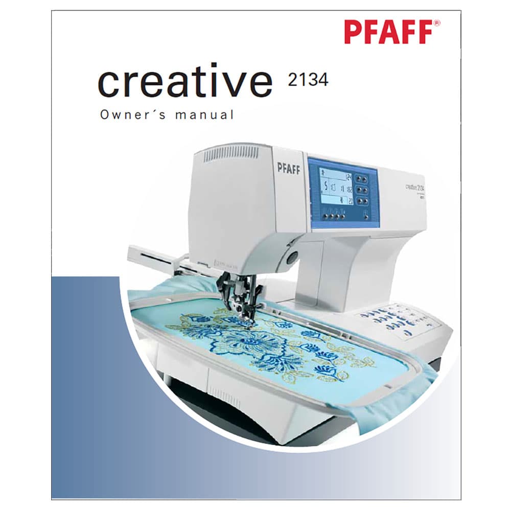 Pfaff Creative 2134 Instruction Manual image # 122581