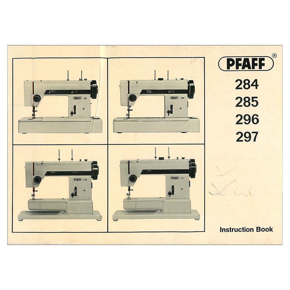 Pfaff 284 Instruction Manual image # 122621