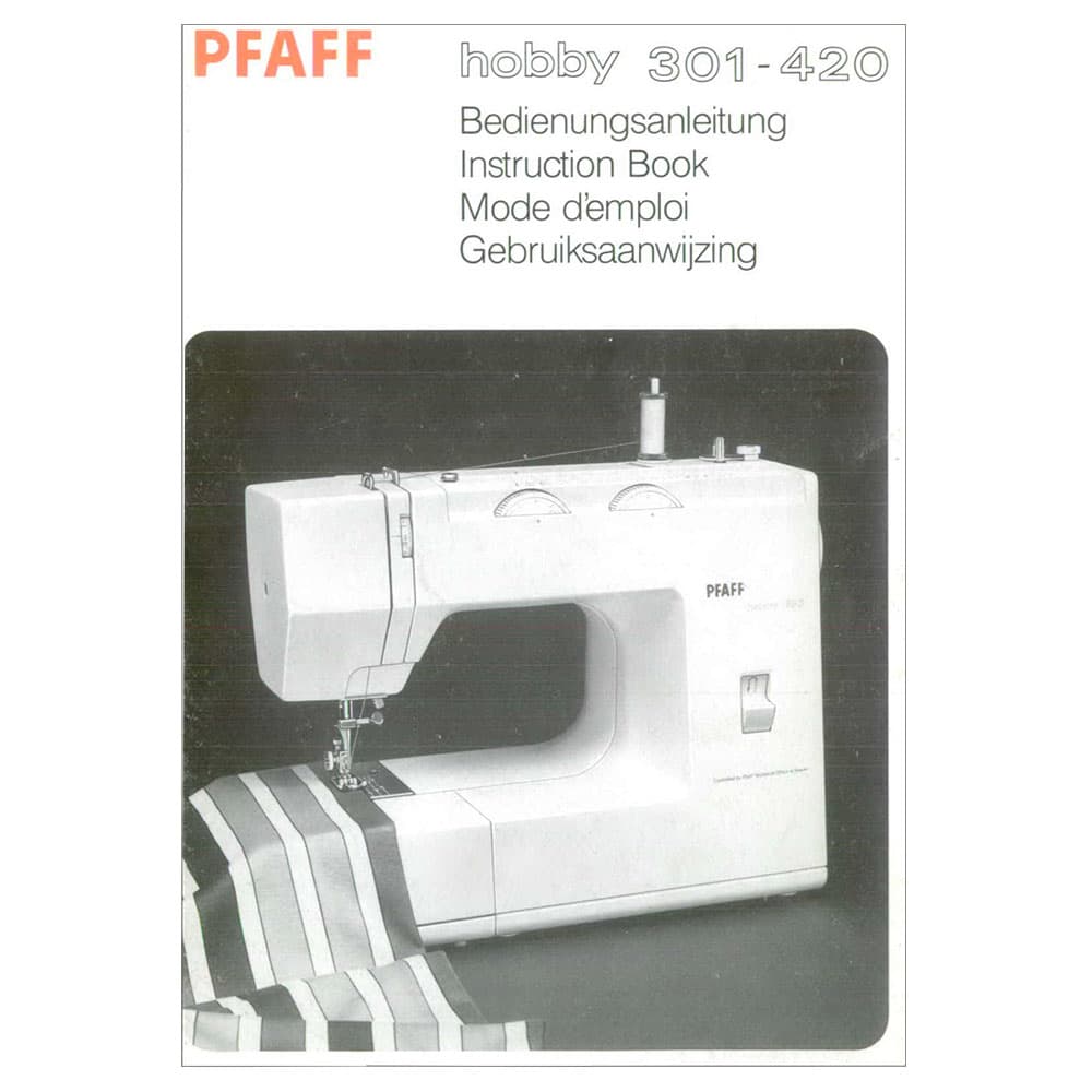 Pfaff Hobby 420 Instruction Manual image # 122708