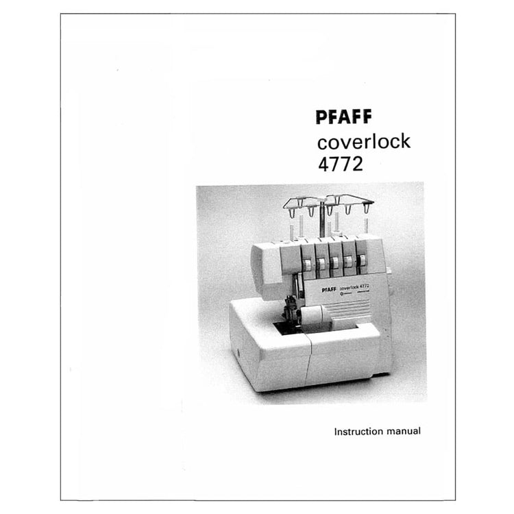 Pfaff Coverlock 4772 Instruction Manual image # 122796
