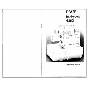 Pfaff Hobbylock 4860 Instruction Manual image # 122815