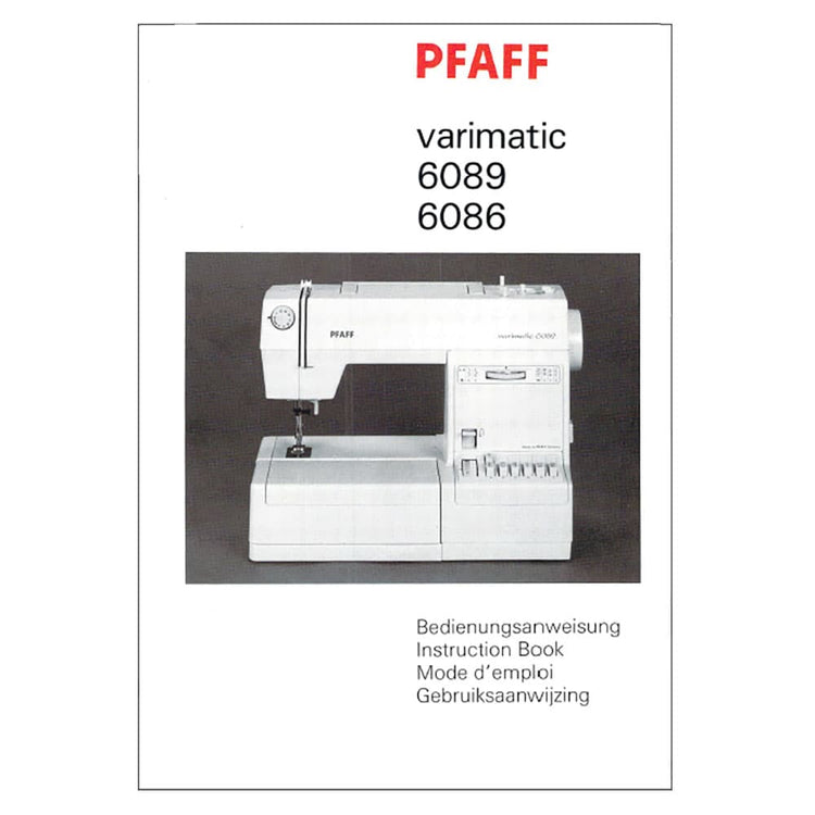 Pfaff 6086 Varimatic Instruction Manual image # 122914