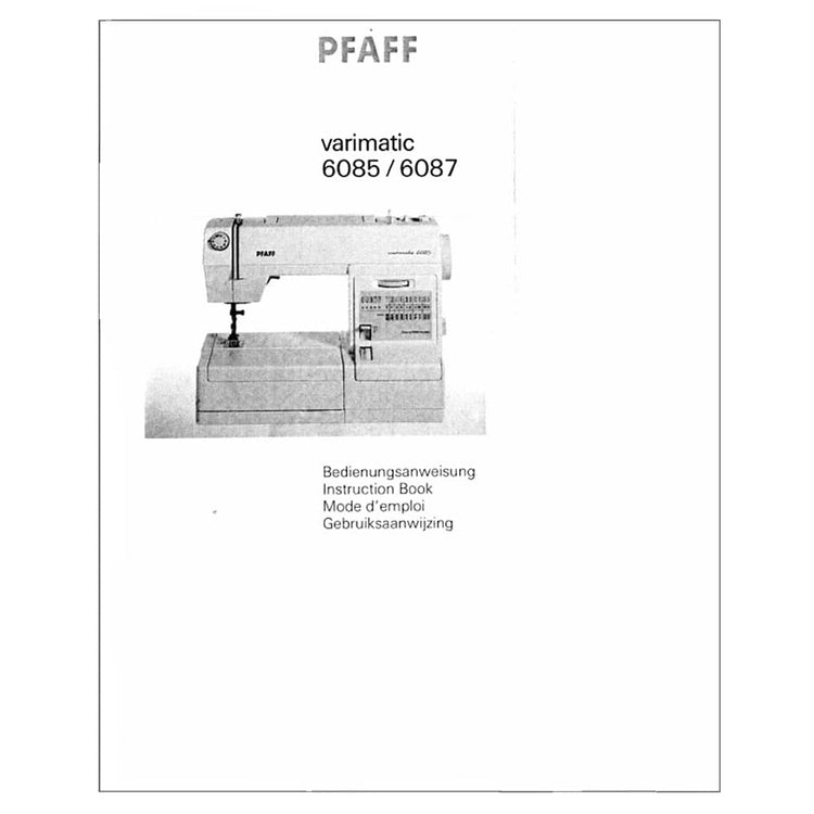 Pfaff 6087 Varimatic Instruction Manual image # 122928