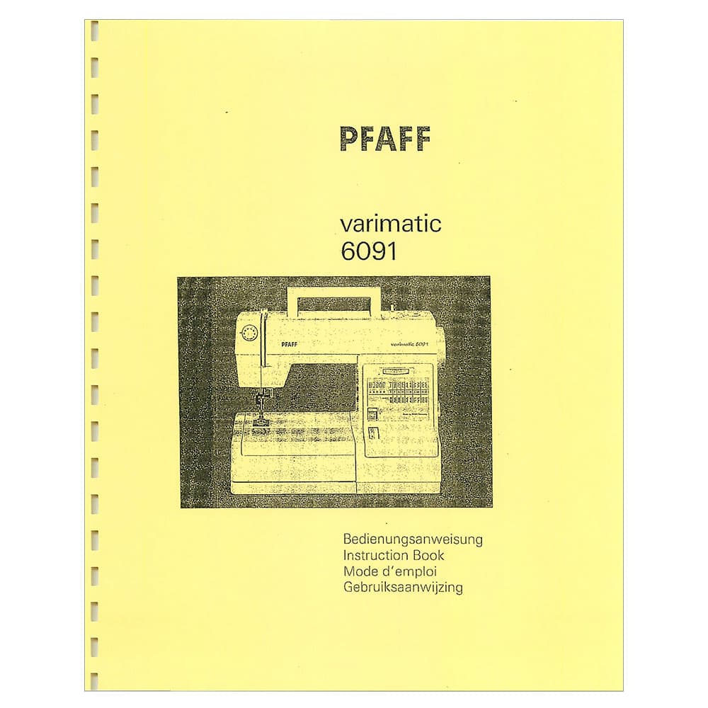Maquina De Coser Pfafff Varimatic 6091