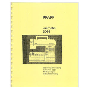 Pfaff 6091 Varimatic Instruction Manual image # 122934