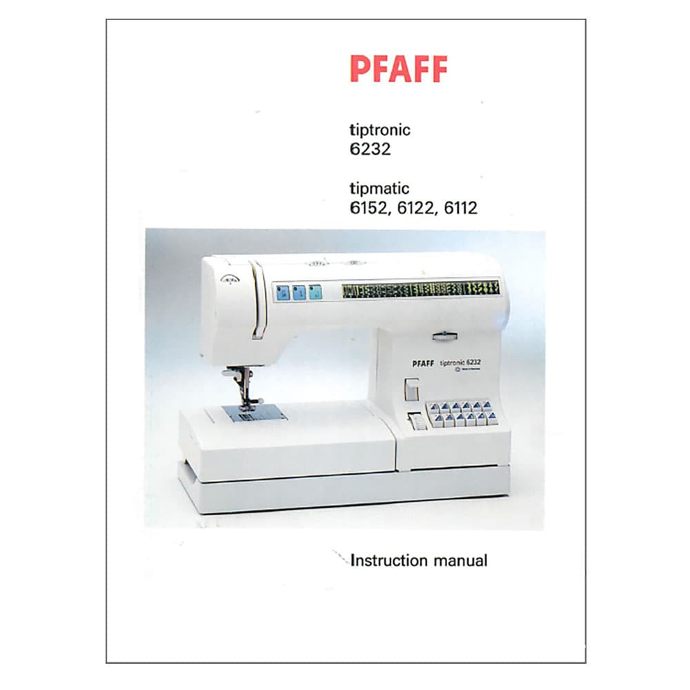 Pfaff Tipmatic 6112 Instruction Manual image # 122945