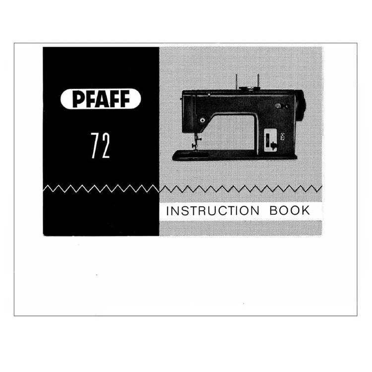 Pfaff 72 Instruction Manual image # 123046