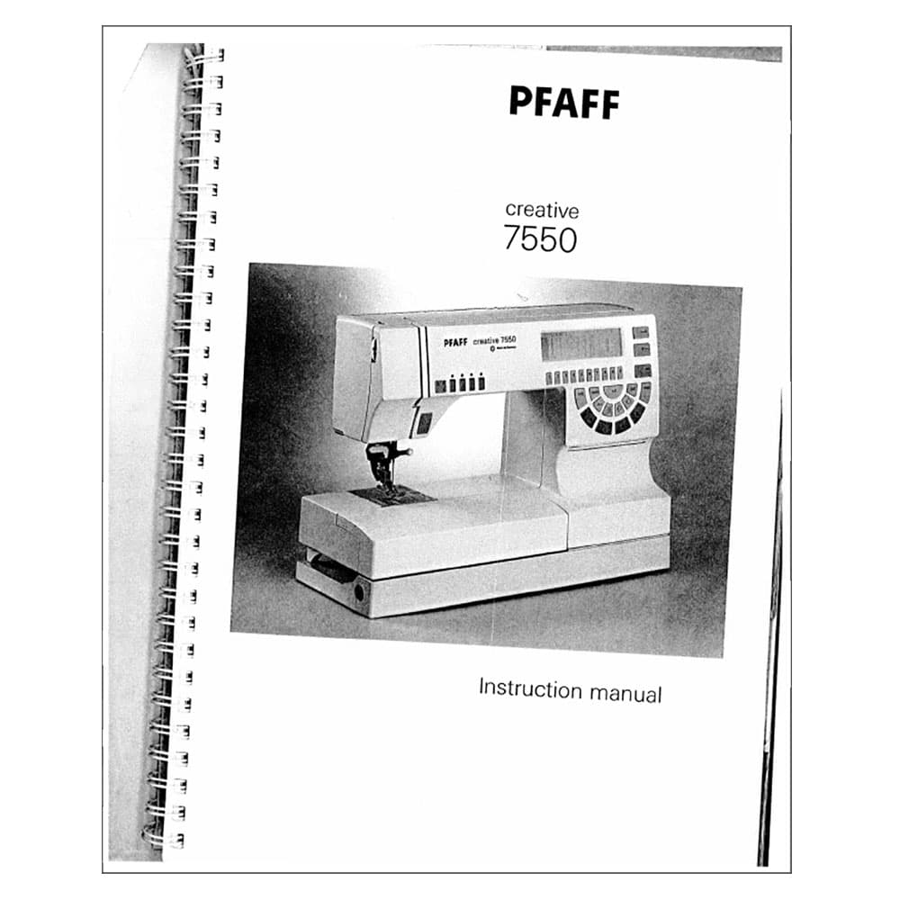 Pfaff Creative 7550 Instruction Manual image # 123073