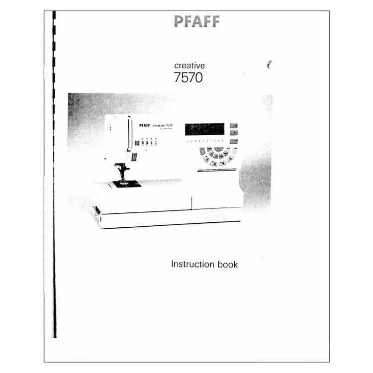 Pfaff Creative 7570 Instruction Manual image # 123081